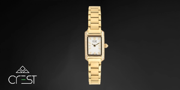 ساعت مچی مجلسی دخترانه نگین دار