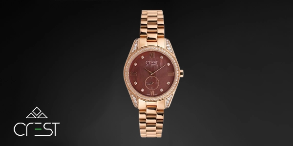 ساعت قهوه ای زنانه و دخترانه با امکان خرید اینترنتی