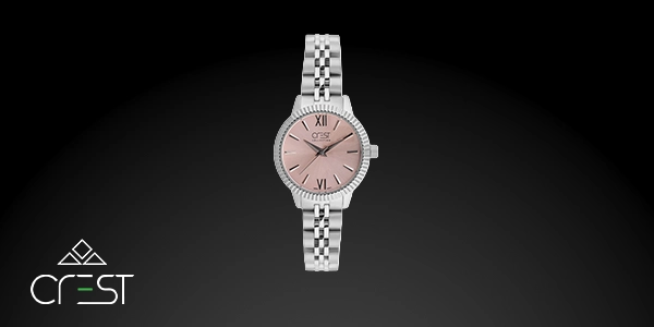 خرید ساعت صفحه صورتی