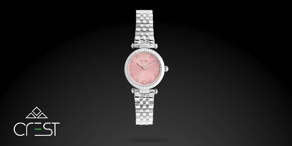 عکس ساعت صورتی رنگ ترند